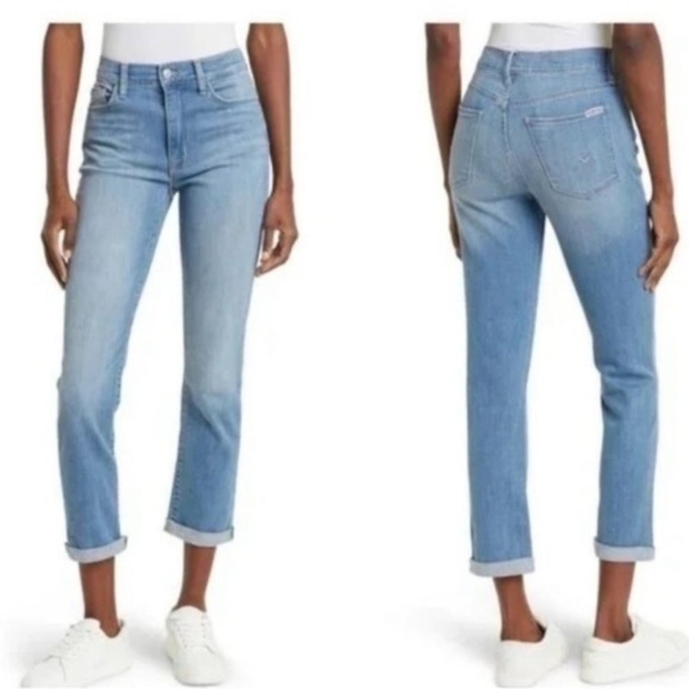 Hudson Women's Blair High Rise Straight Crop
Jeans Sz 27